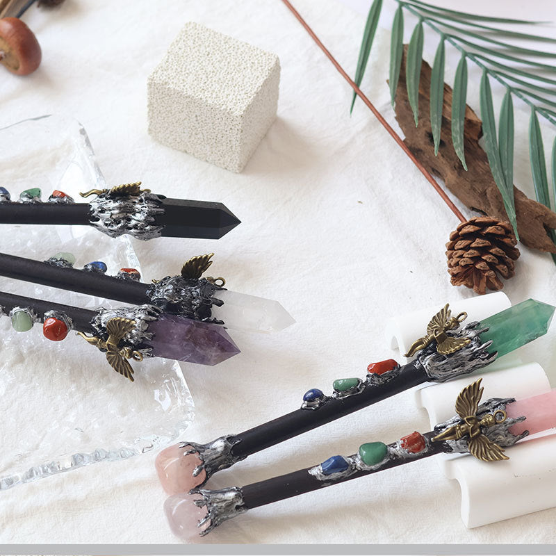 Crystal Gemstone Scepter