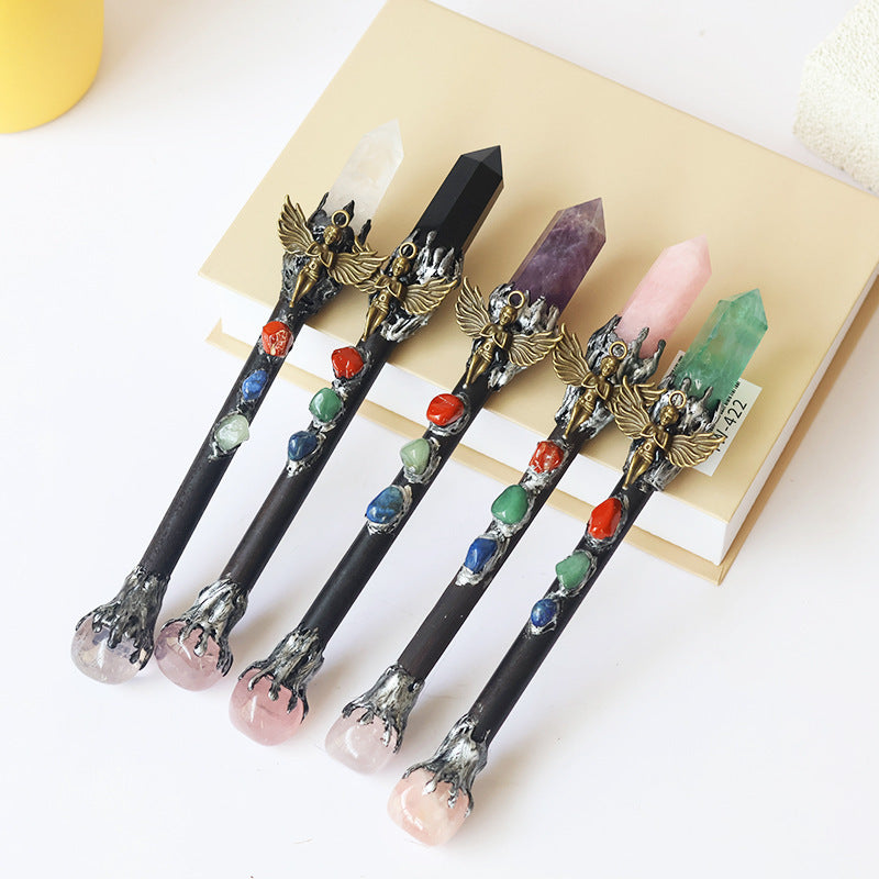 Crystal Gemstone Scepter